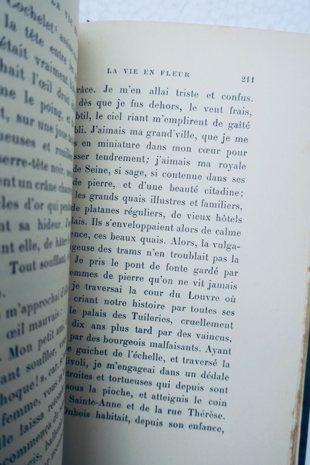 FRANCE (Anatole). La Vie en fleur 1922