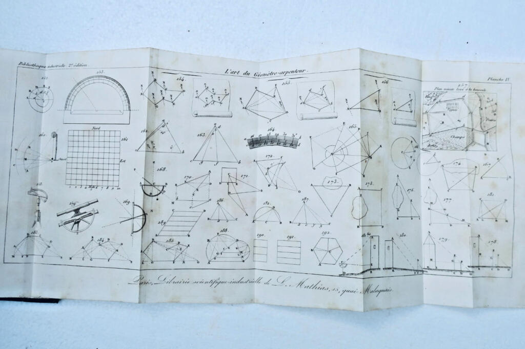 géomètre arpenteur l&rsquo;art 1845 traité de géométrie