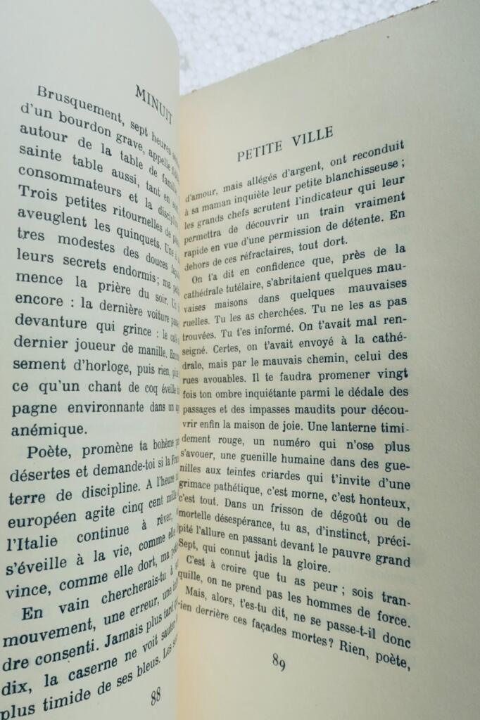 GERMAIN (José) Minuit. Histoire de vingt-sept nuits + dédicace
