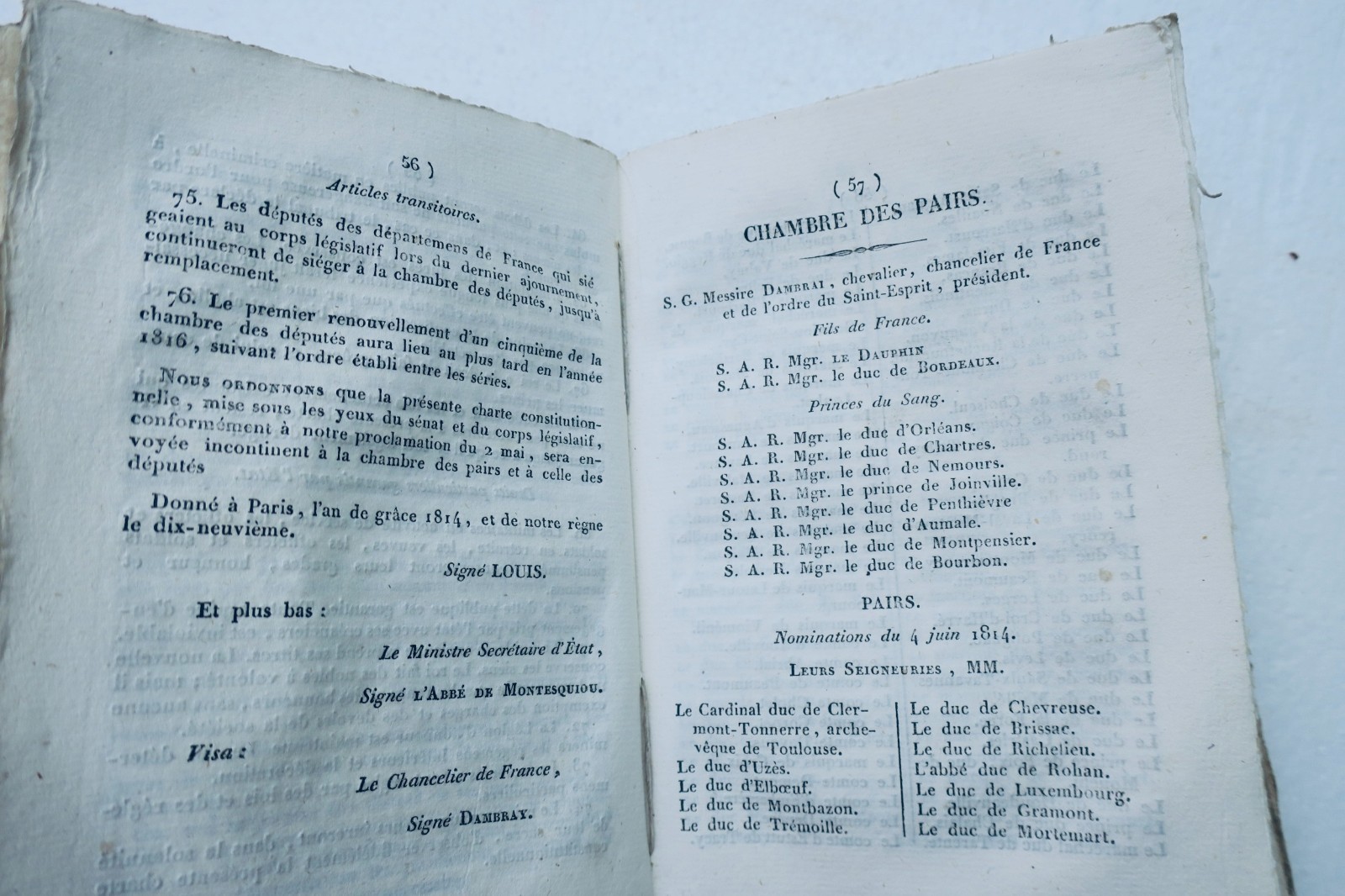 Jahrbuch des Départements Gers mit Toaldos System 1827