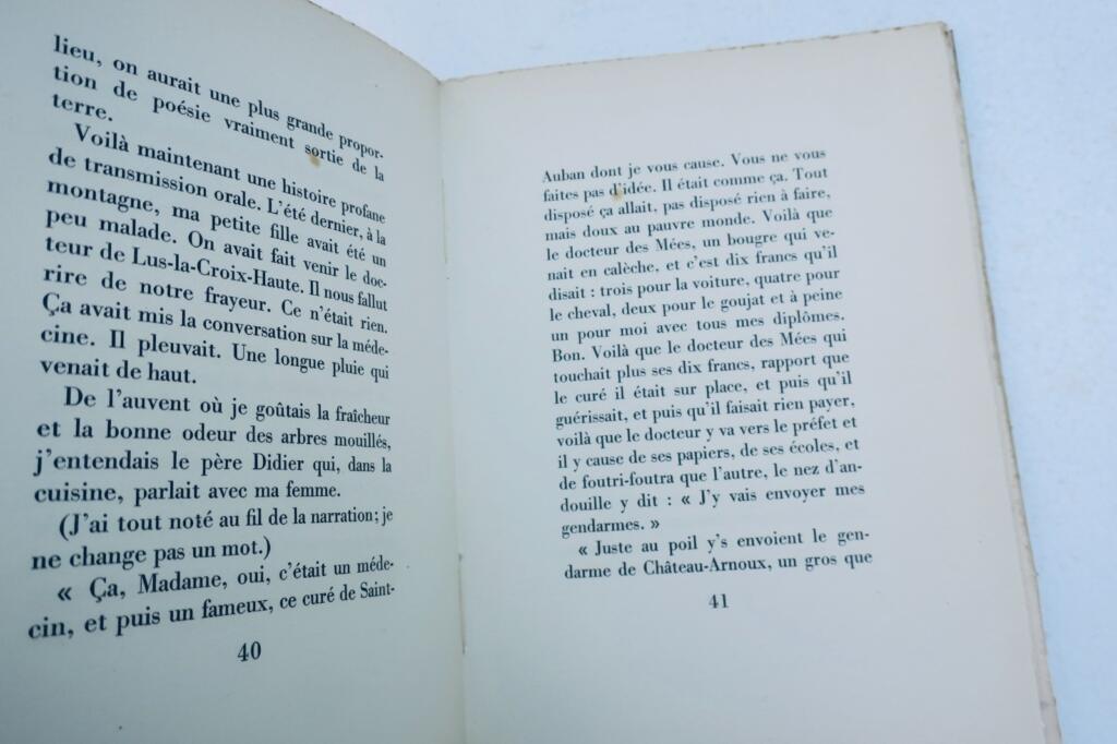 GIONO, Jean Présentation de Pan