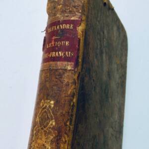 griech. ABRİSS DES GRIECHISCH-FRANZÖSISCHEN WÖRTERBUCHS 1865