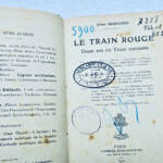 guerre train Rouge, deux Ans en Train Sanitaire 1916 - La Librairie Antique