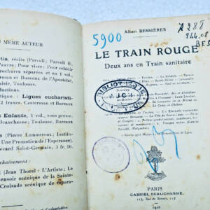 guerre train Rouge, deux Ans en Train Sanitaire 1916