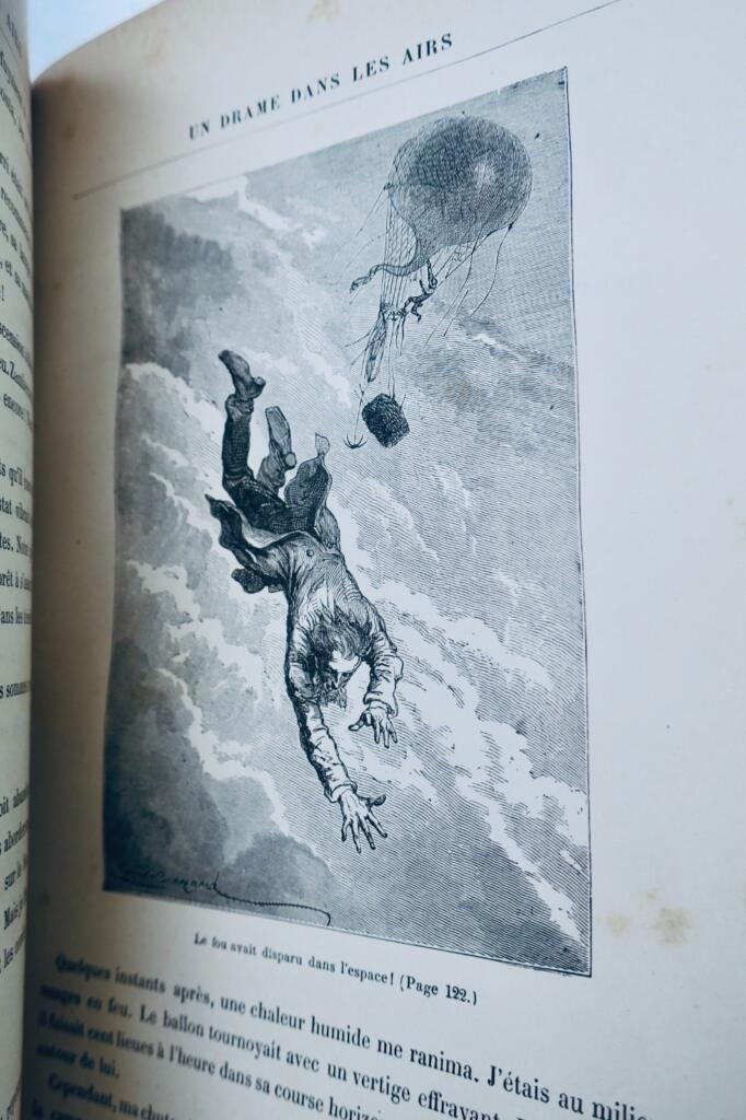 hetzel verne Le Tour du monde en 80 jours. Le Docteur Ox Hetzel globe doré