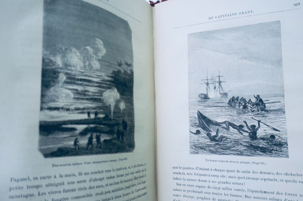 hetzel VERNE Les enfants du capitaine Grant 旗帜