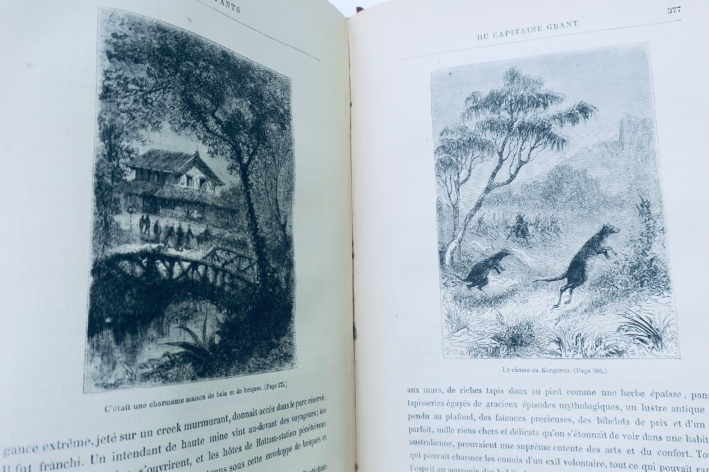 hetzel VERNE Les enfants du capitaine Grant 旗帜