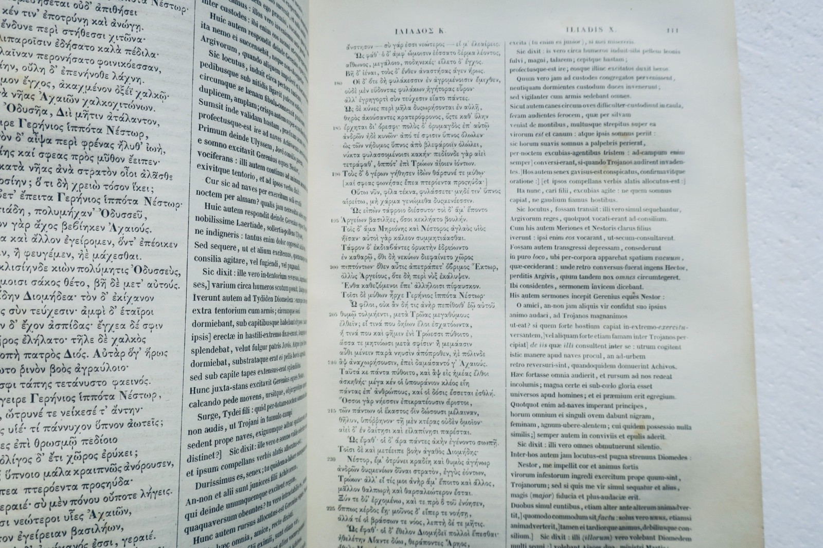 Homeri Carmina et cycli epici reliquiae 1856 griechisch und lateinisch