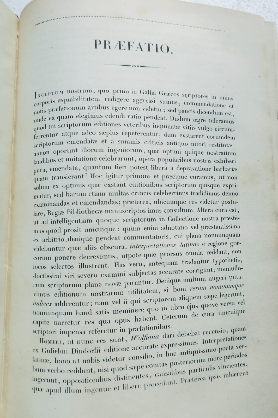 Homeri Carmina et cycli epici reliquiae 1856 griechisch und lateinisch