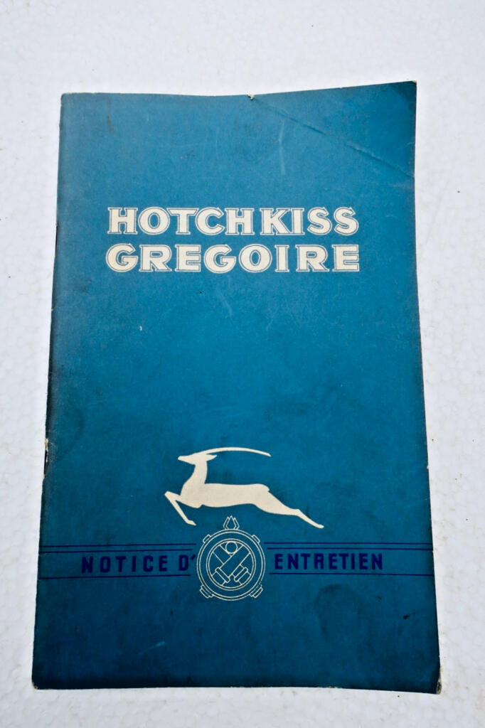 Hotchkiss Grégoire maintenance notice