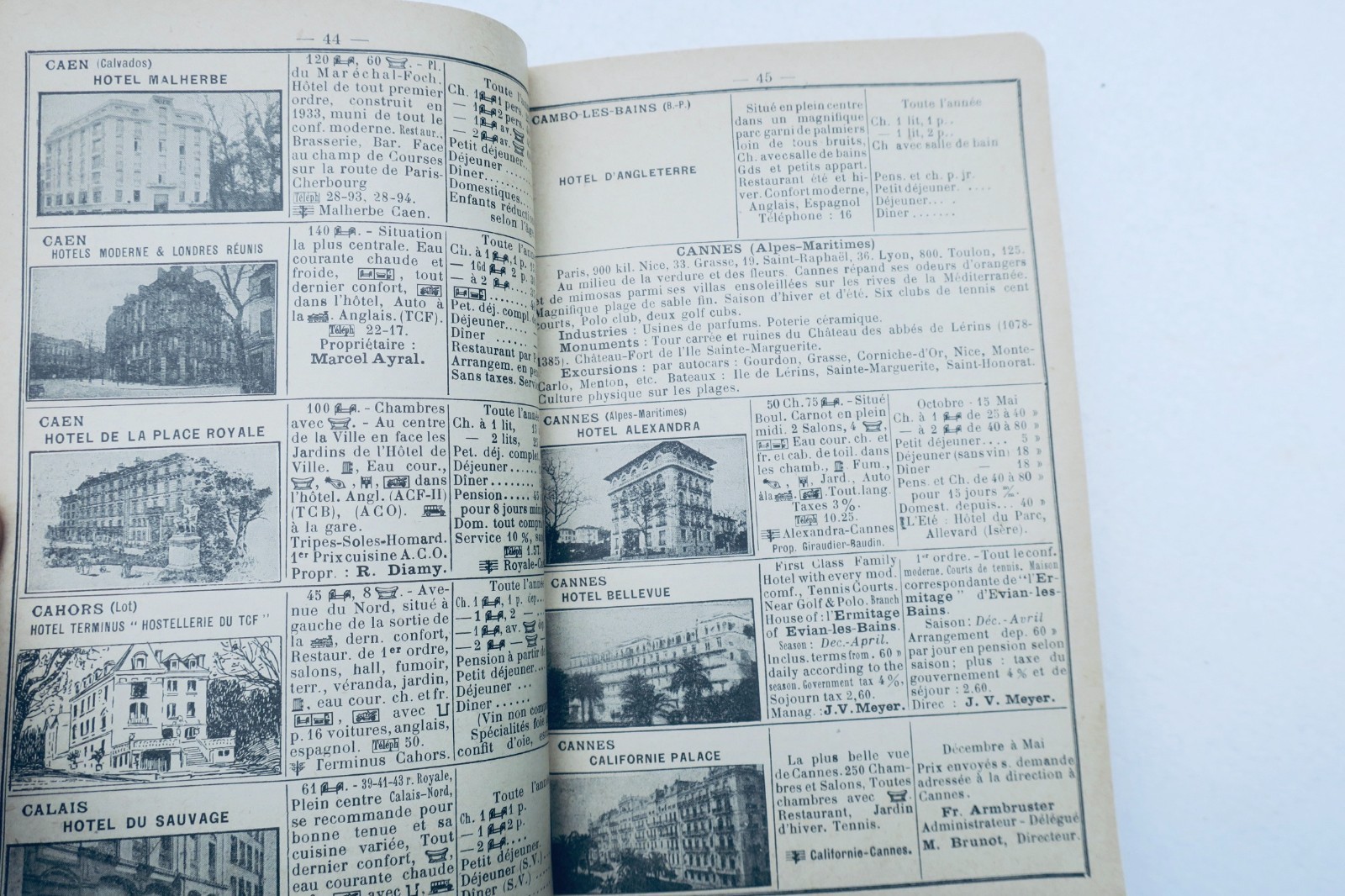 Hôtelière de Paris. Les Hôtels de la France 1935 – Image 7