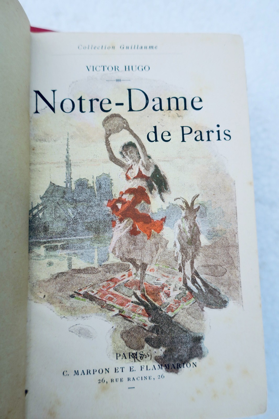 Hugo, Notre-Dame de Paris, 105 x 165 mm