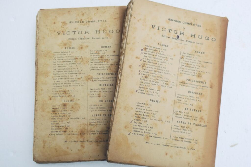 Victor Hugo Les Contemplations HETZEL
