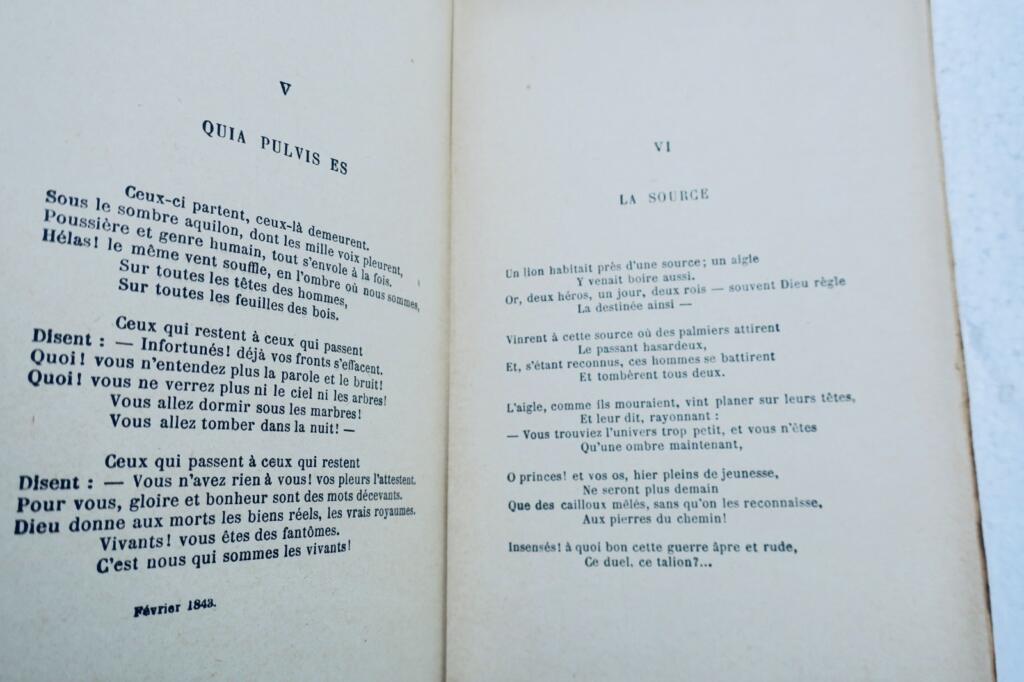 Victor Hugo Les Contemplations HETZEL