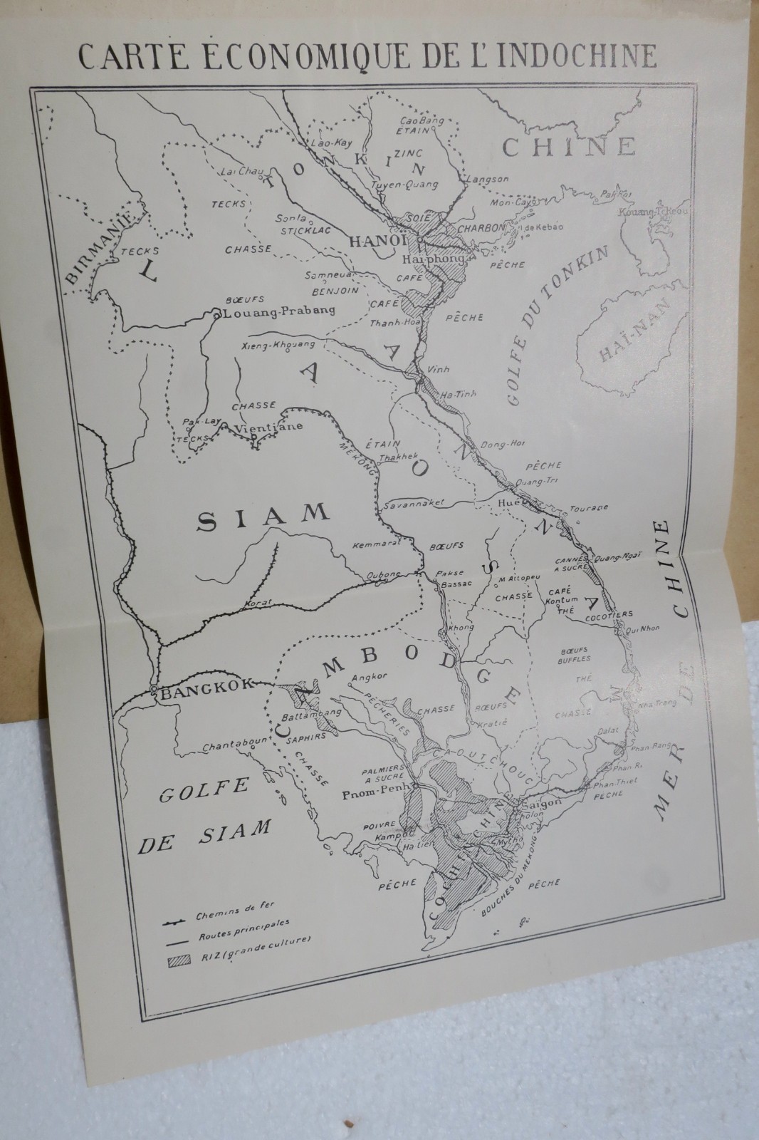 インドシナ総督府発行「仏領インドシナ」1931年