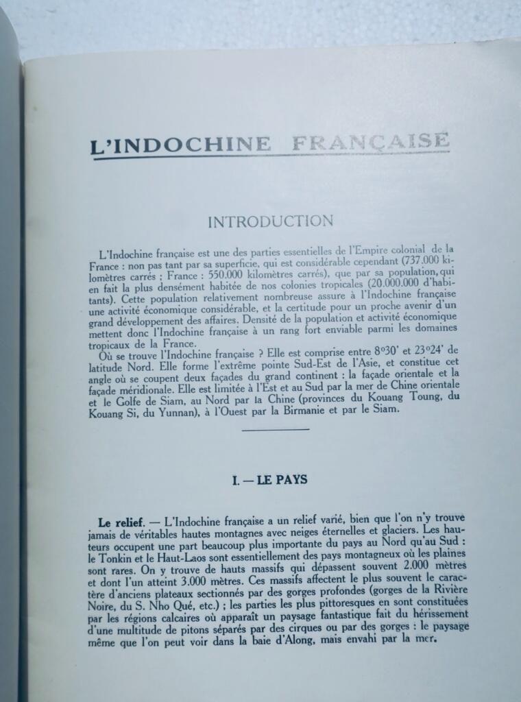 indochine Gouvernement général de l&rsquo;Indochine Indochine française 1931