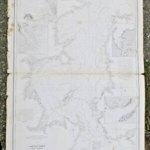 Irland-Karte, Irische See, St.-Georgs-Kanal 1852 107 x 73 cm