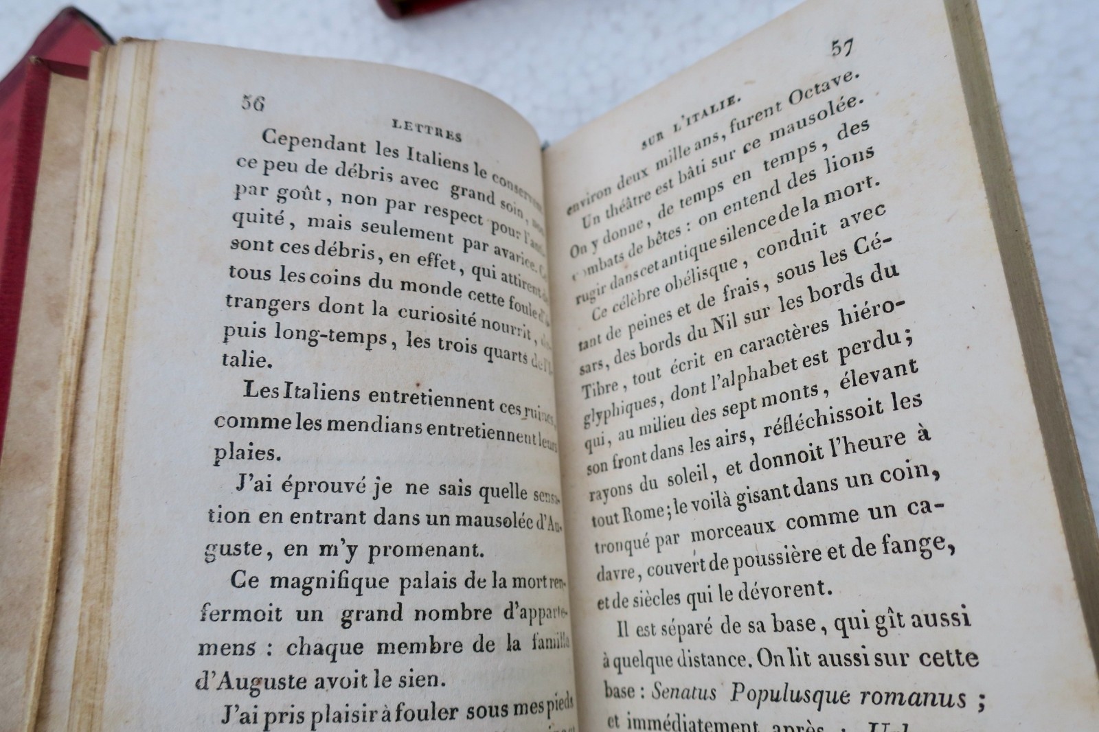 italie DUPATY : Lettres sur l’Italie, en 1785 - La Librairie Antique