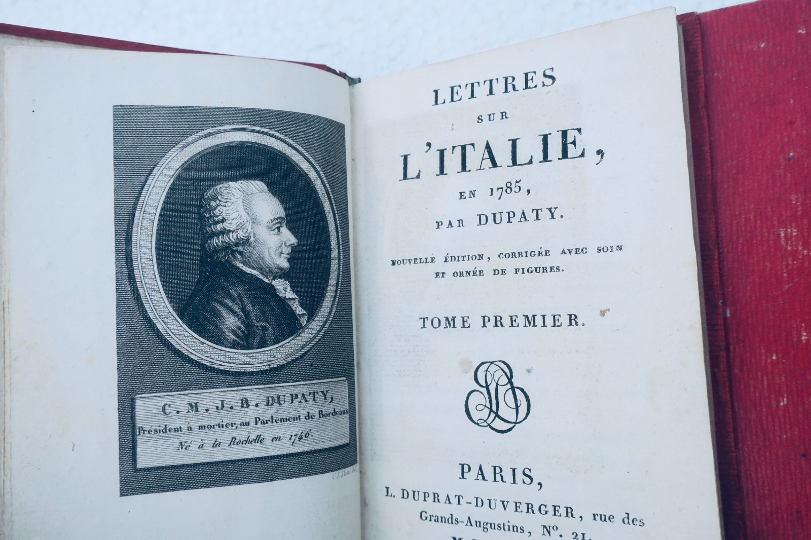 italie DUPATY : Lettres sur l'Italie, en 1785 – Image 5