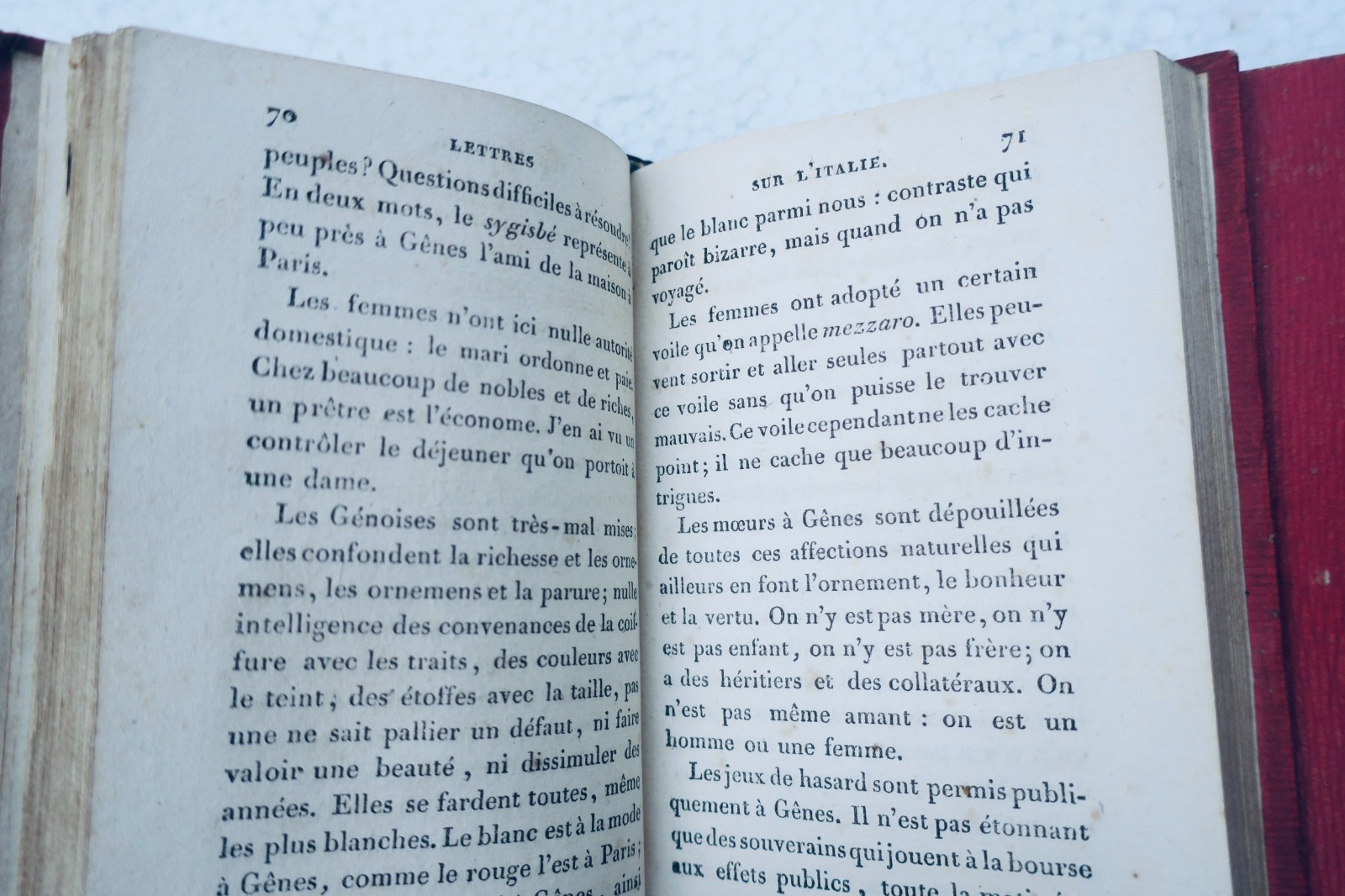 italie DUPATY : Lettres sur l'Italie, en 1785 – Image 4