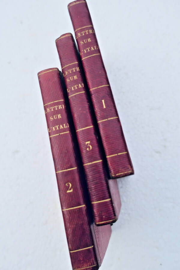 italie DUPATY : Lettres sur l'Italie, en 1785