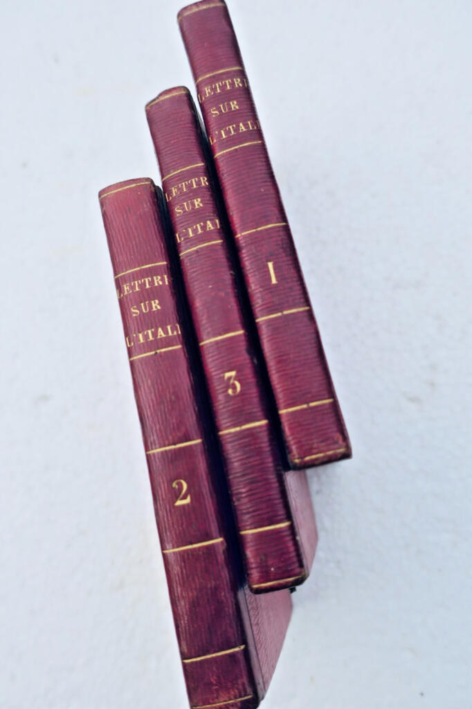 イタリア DUPATY : イタリア書簡 1785年