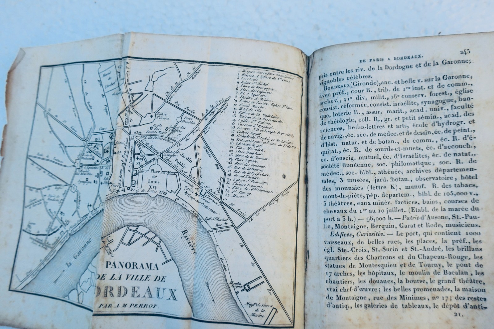 itinéraire SIMENCOURT de Nouvel itinéraire portatif de France 1828 – Image 3
