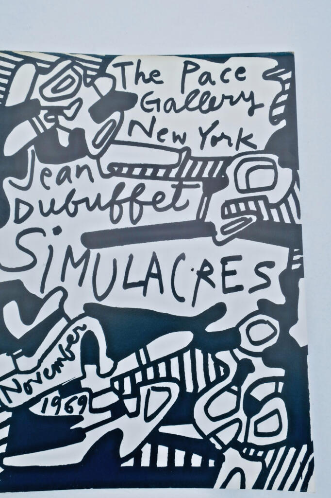 Jean Dubuffet Simulacres The Pace Gallery, 1969