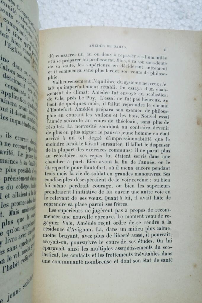 jésuite Burnichon Joseph Un Jésuite, Amédée de Damas, 1821-1903