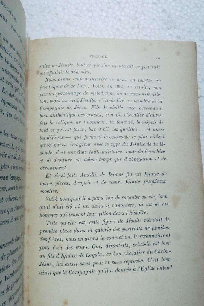 jésuite Burnichon Joseph Un Jésuite, Amédée de Damas, 1821-1903