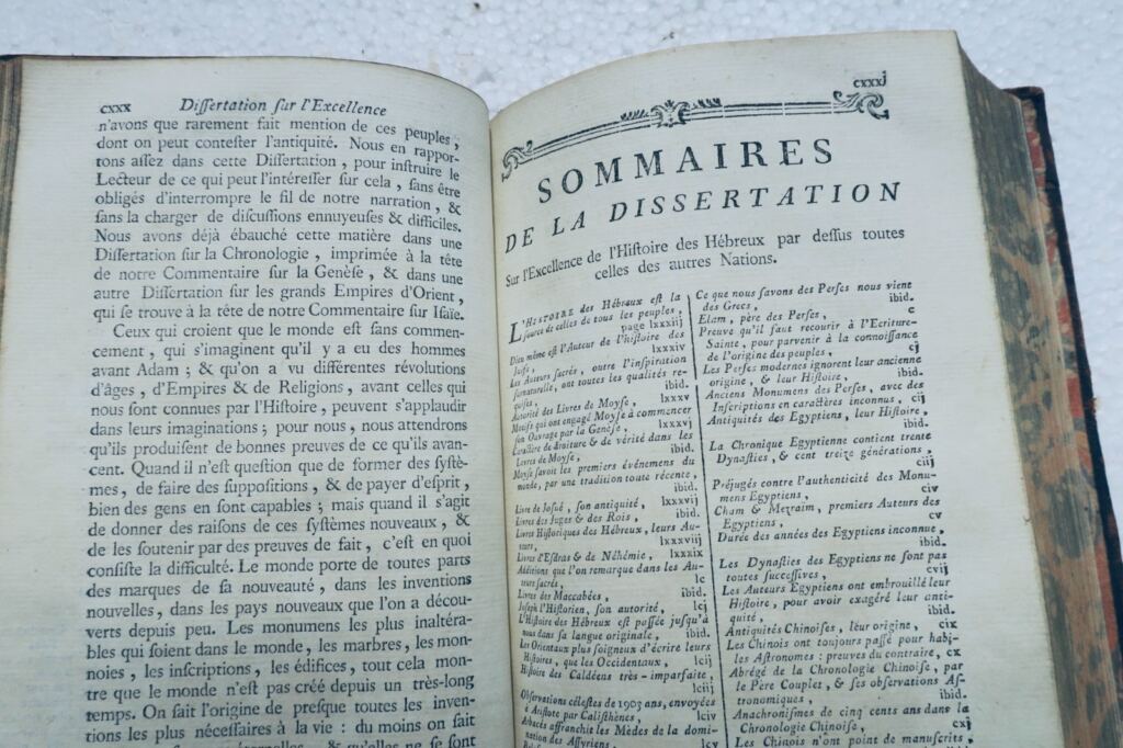 juif Histoire de l’Ancien et du Nouveau testament, et des juifs 1780