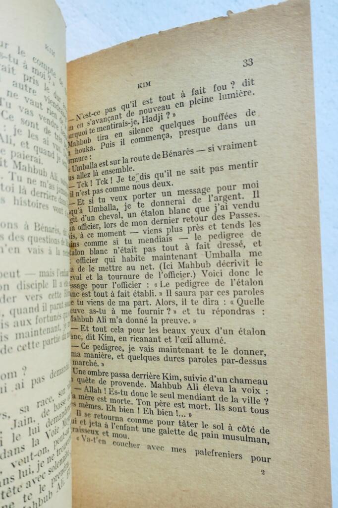 Rudyard Kipling Kim MERCURE 1948