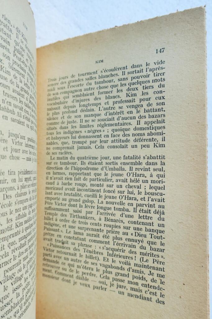 Rudyard Kipling Kim MERCURE 1948
