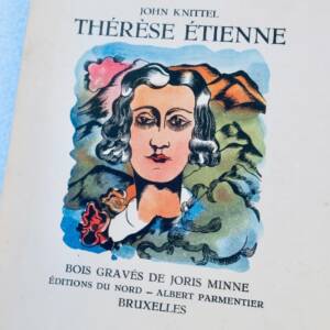 KNITTEL John Thérèse étienne. Bois gravés Joris Minne. Traduit par Marie Mirande