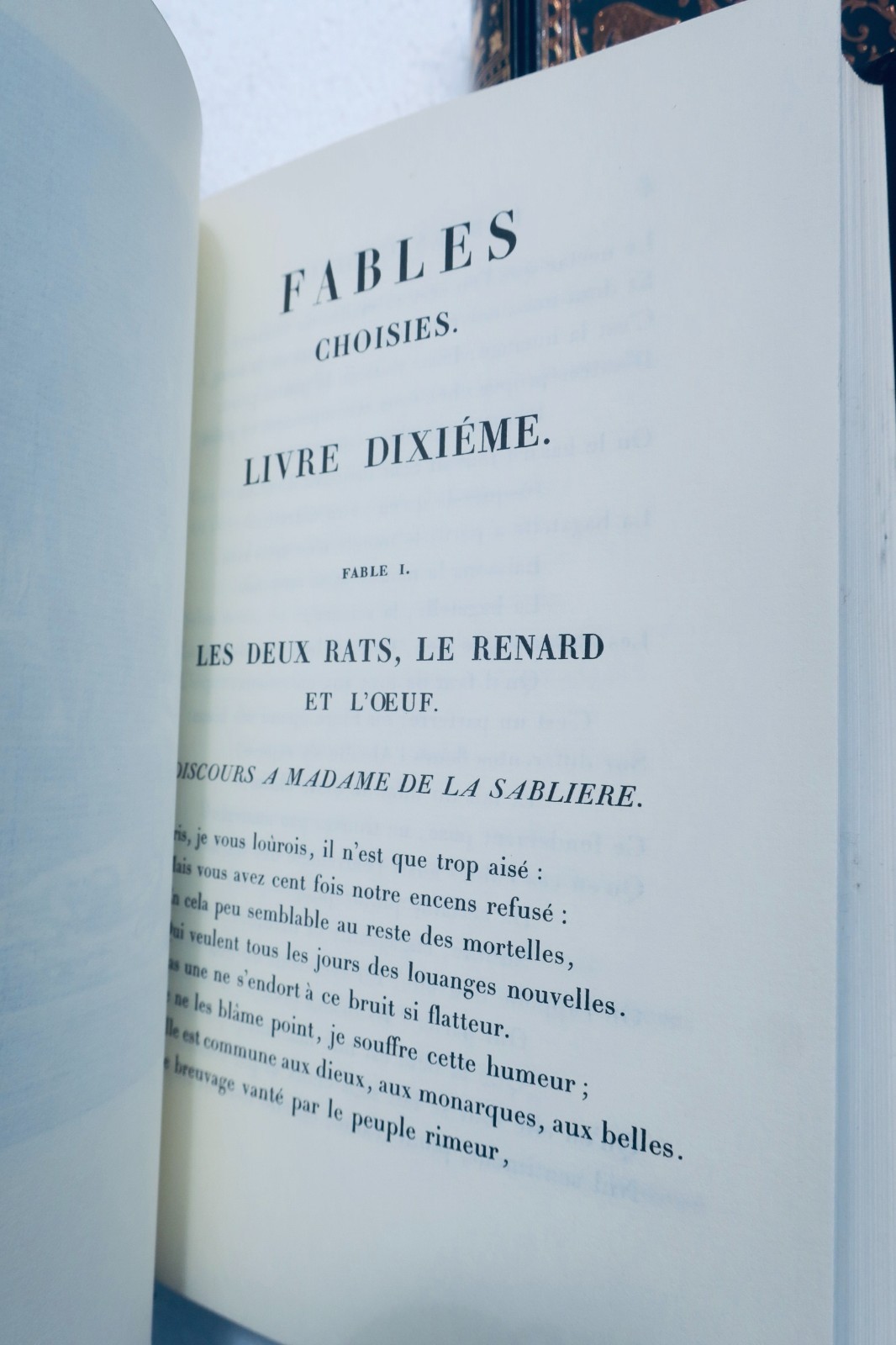 La Fontaine, Fabeln, mit Oudry-Illustrationen