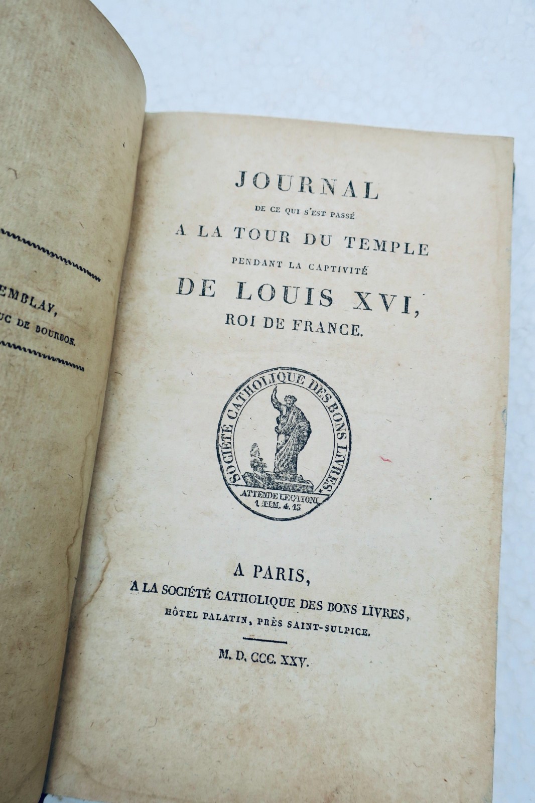 louis XVI Journal de ce qui s'est passé à la Tour du Temple pendant sa captivité – Image 6