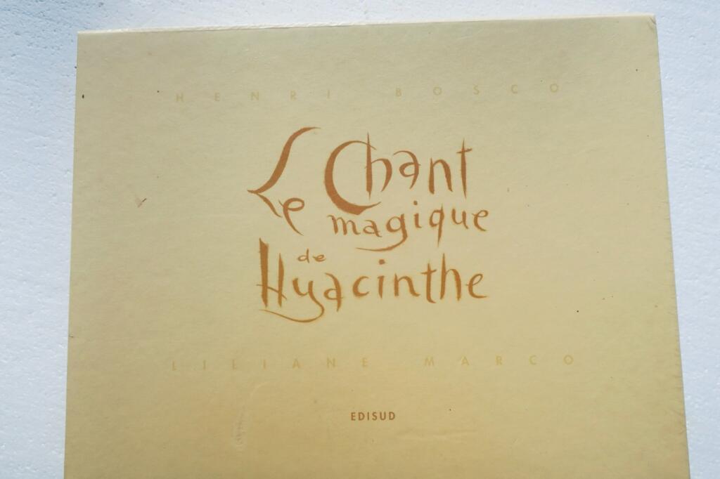 lubéron BOSCO, Henri Le chant magique. Vingt aquarelles de Liliane Marco