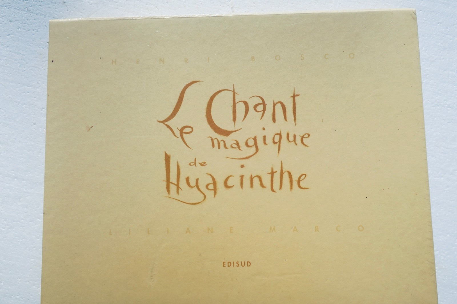 Henri Bosco, Le chant magique. Zwanzig Aquarelle von Liliane Marco