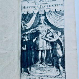 machiavel Nicolai Machiavelli Florentini Historiae Florentinae 1645