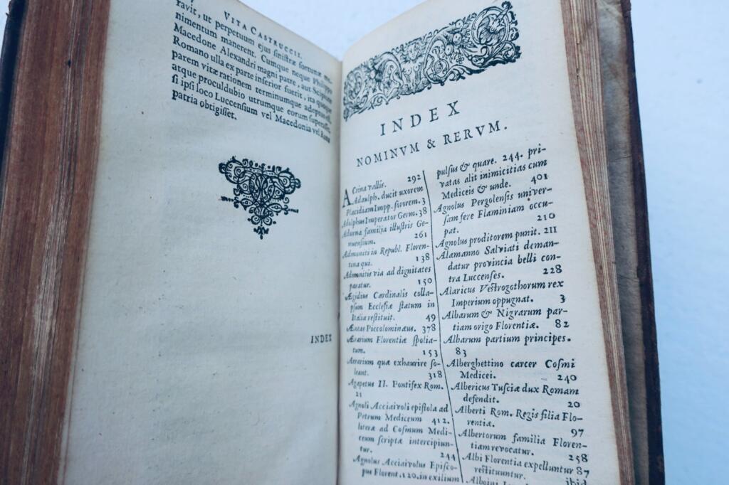 machiavel Nicolai Machiavelli Florentini Historiae Florentinae 1645