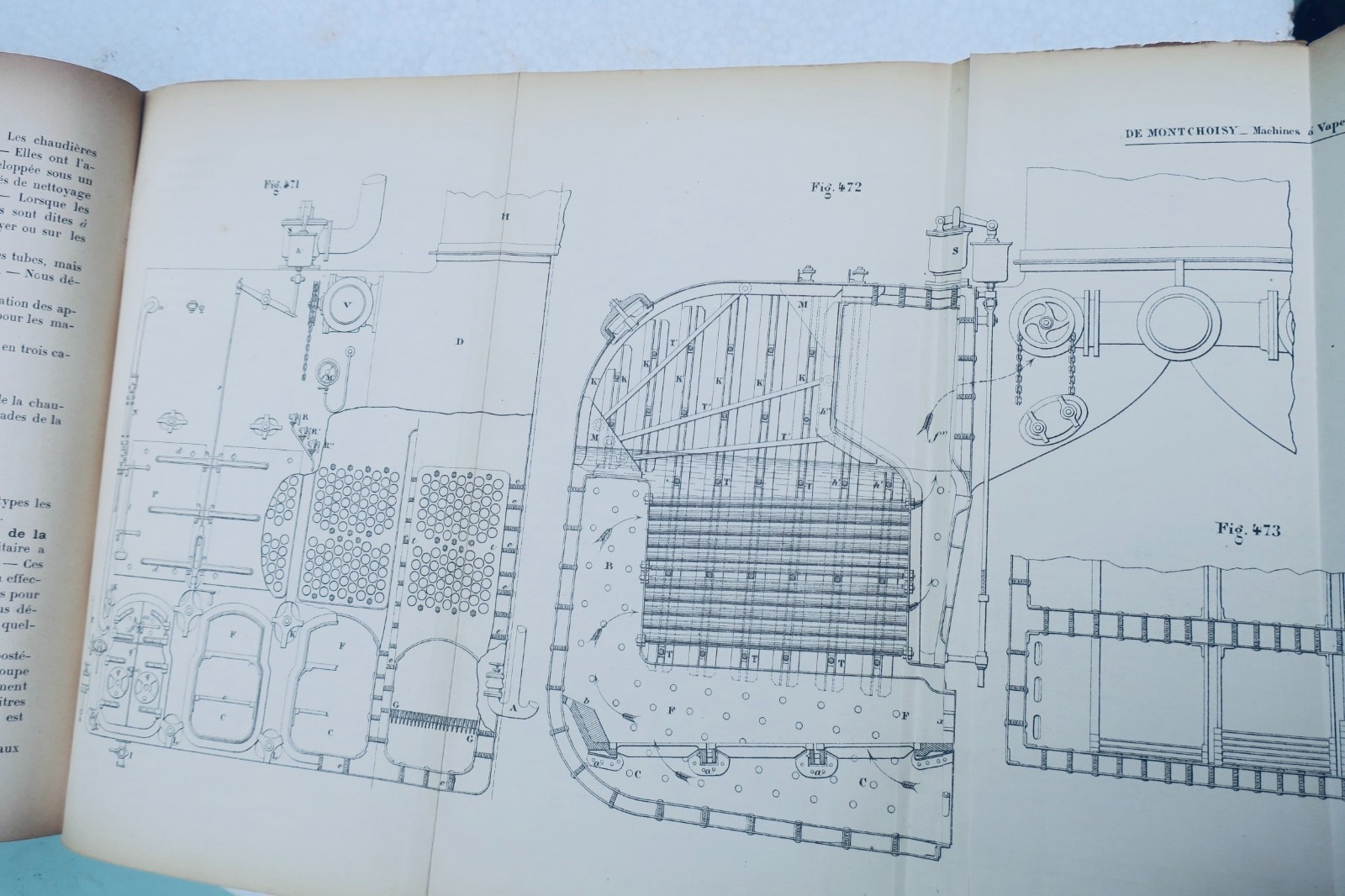 machines à vapeur 1892 Cours pratique et théorique Maistrance de la marine - La Librairie Antique