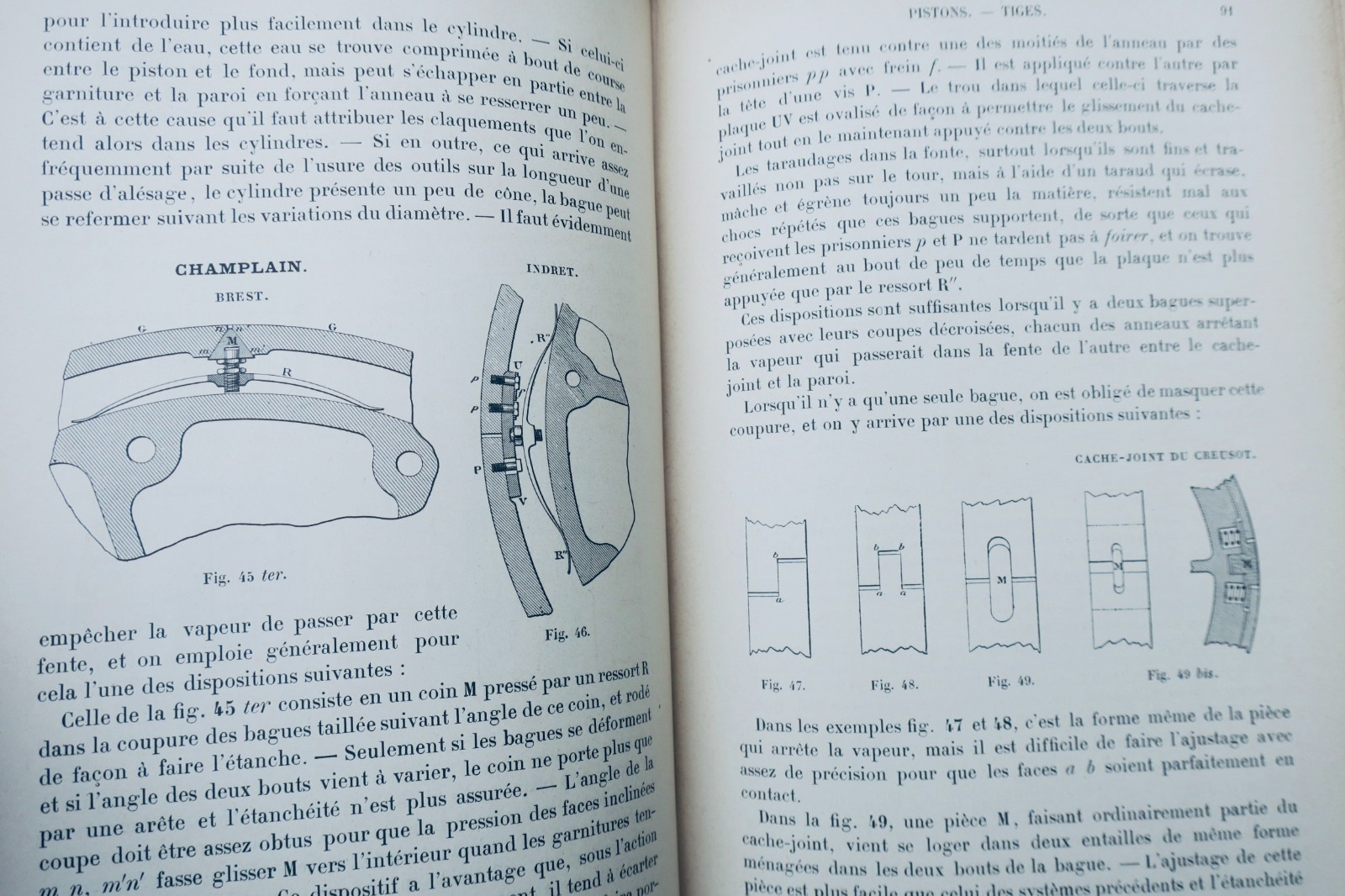 machines à vapeur 1892 Cours pratique et théorique Maistrance de la marine – Image 6