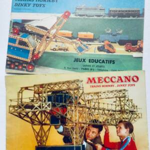 MECCANO - TRAINS HORNBY - DINKY TOYS MECCANO. 1955-59