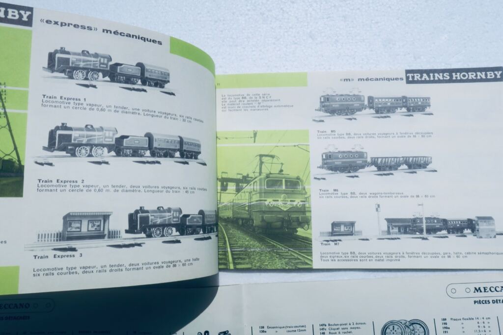 メカノ - ホーンビー鉄道模型 - ディンキートイズ メカノ。1955-59年