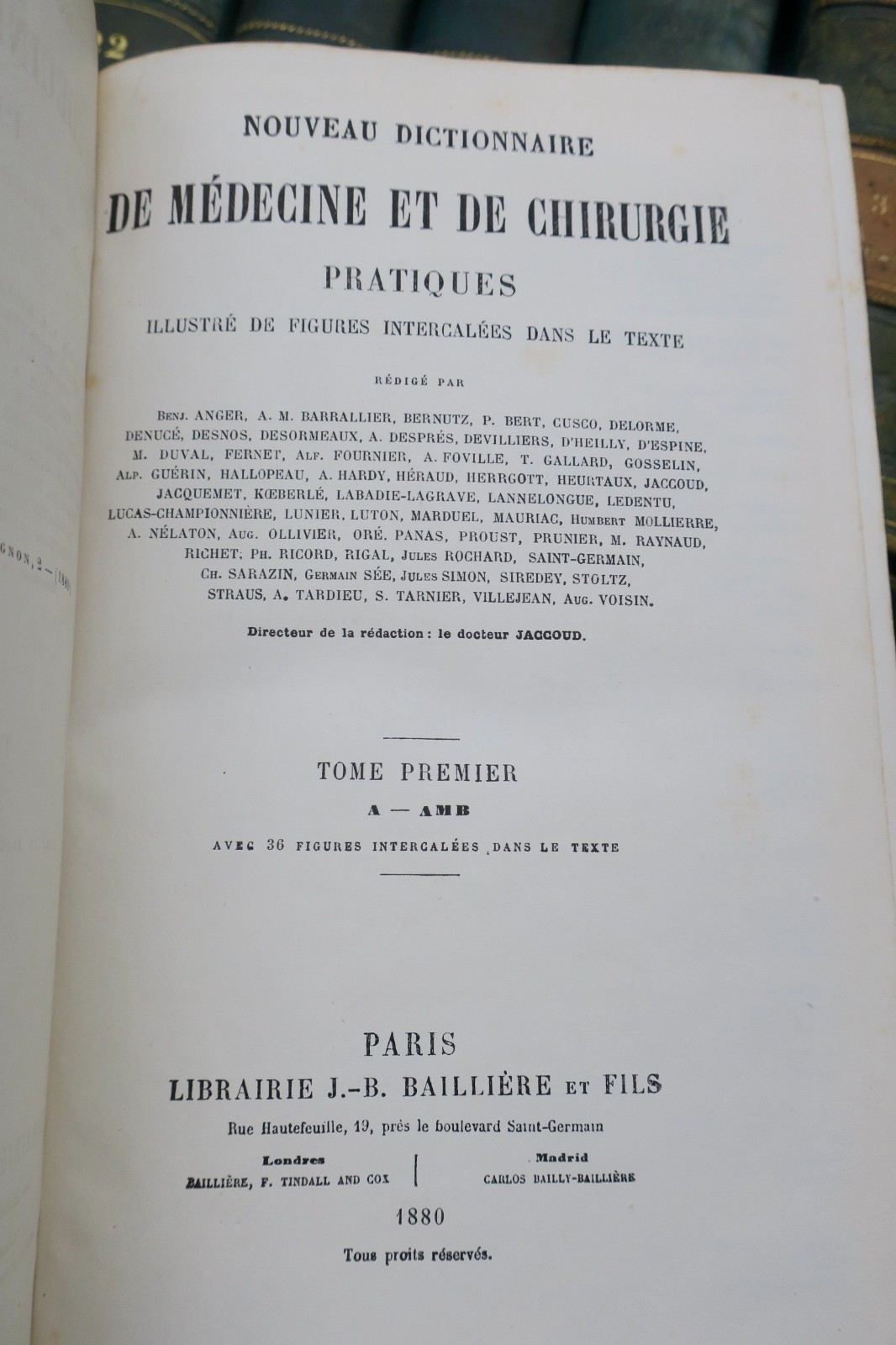 médecine et de chirurgie pratiques 40/40 1880 dictionnaire de médecine – Image 9