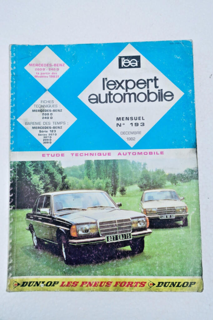 mercedes-benz 200 D 240 D 1982