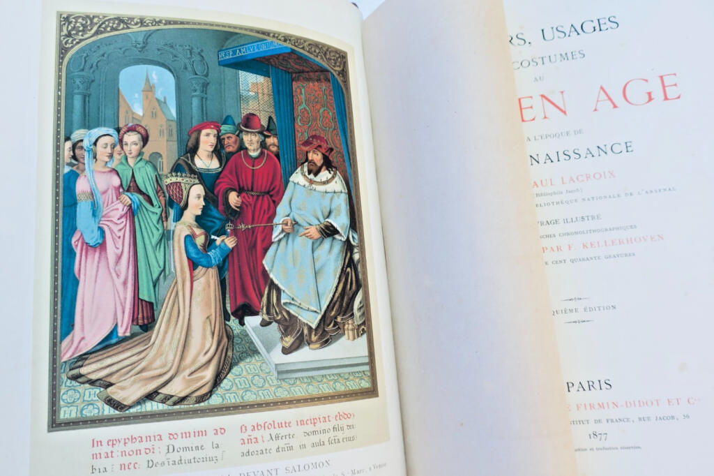 moeurs, usages et costumes au Moyen Age et à l&rsquo;époque de la renaissance 1877