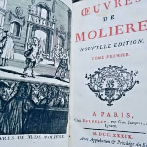 Molière, *Œuvres de Molière*, 1739, Bordelet