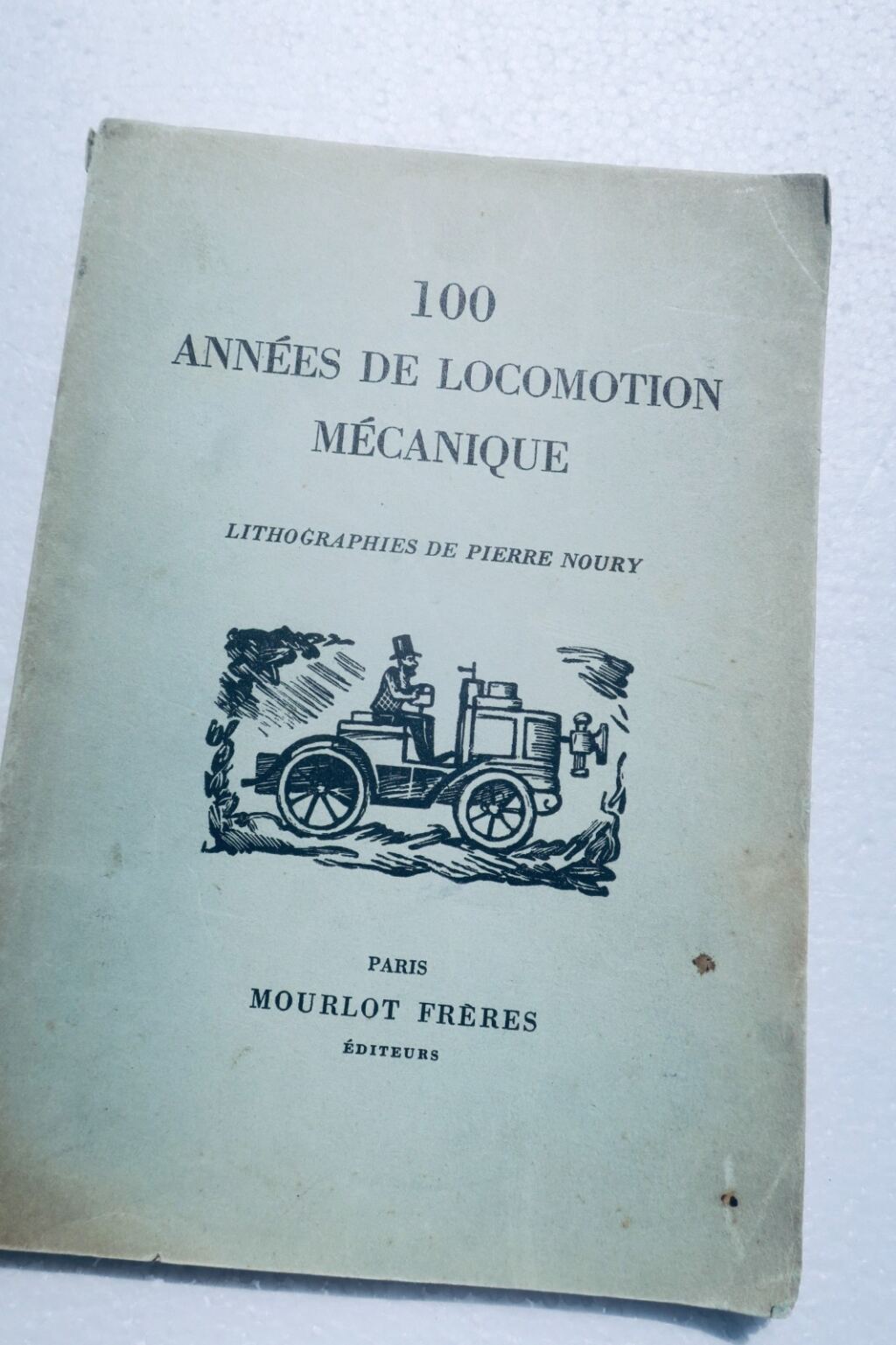 Mourlot 100 Jahre mechanische Fortbewegung – Lithografien von Pierre Noury