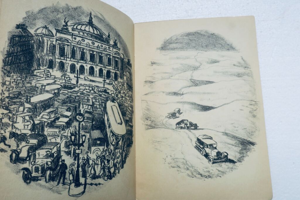 Mourlot 100 Jahre mechanische Fortbewegung – Lithografien von Pierre Noury